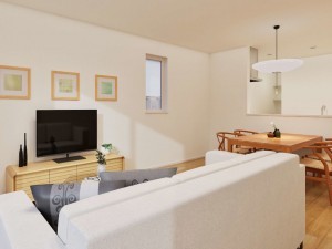 出雲市斐川町上直江、新築一戸建ての画像です