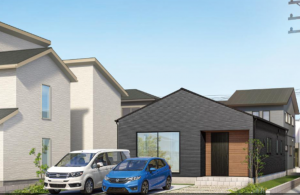 出雲市斐川町上直江、新築一戸建ての画像です