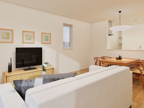 出雲市斐川町上直江、新築一戸建ての画像です