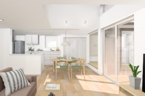 出雲市斐川町併川、新築一戸建ての画像です