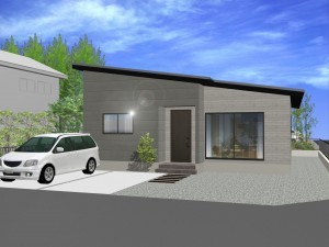 出雲市斐川町上庄原、新築一戸建ての画像です