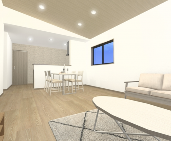 出雲市斐川町上庄原、新築一戸建ての画像です