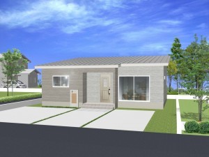 出雲市上塩冶町、新築一戸建ての画像です