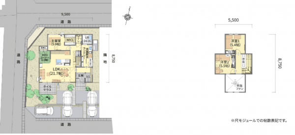 出雲市大津町、新築一戸建ての画像です