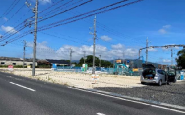 出雲市斐川町上庄原、土地の画像です