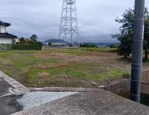 出雲市荻杼町、土地の画像です