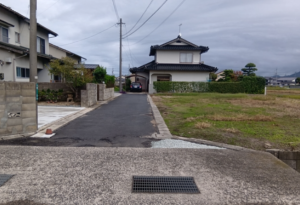 出雲市荻杼町、土地の画像です
