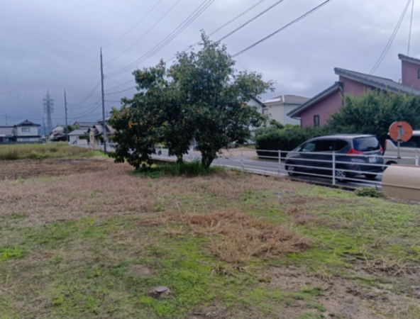 出雲市荻杼町、土地の画像です