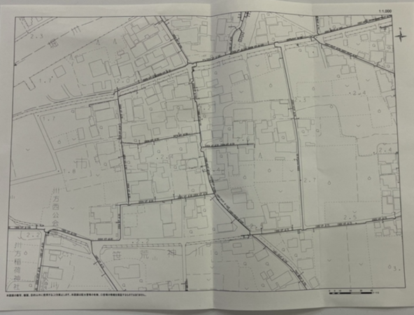 出雲市大社町北荒木、土地の画像です