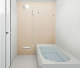 出雲市小山町、新築一戸建ての風呂画像です