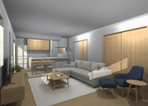 出雲市斐川町上庄原、新築一戸建ての画像です