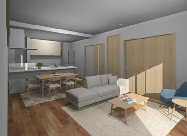 出雲市斐川町上庄原、新築一戸建ての画像です