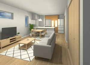 出雲市斐川町上庄原、新築一戸建ての画像です