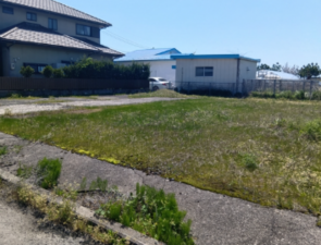 出雲市斐川町上直江、土地の画像です
