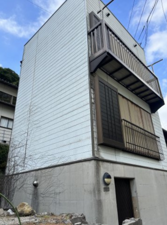 出雲市十六島町、中古一戸建ての外観画像です