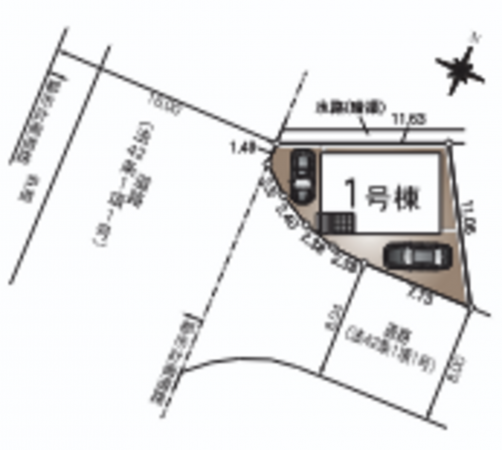 出雲市塩冶町、新築一戸建ての画像です