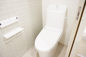 草加市谷塚、マンションのトイレ画像です