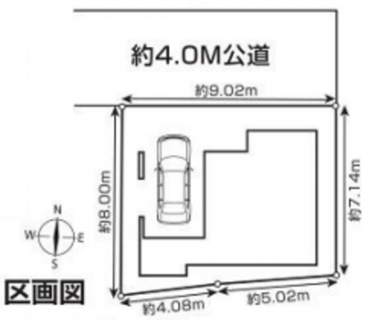 草加市柳島町、新築一戸建ての画像です