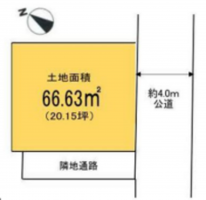 越谷市大字下間久里、新築一戸建ての画像です