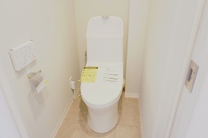 草加市新里町、マンションのトイレ画像です