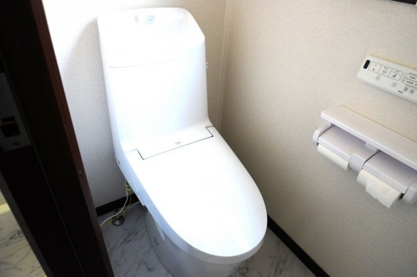 越谷市大字袋山、中古一戸建てのトイレ画像です