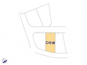 草加市谷塚上町、新築一戸建ての画像です