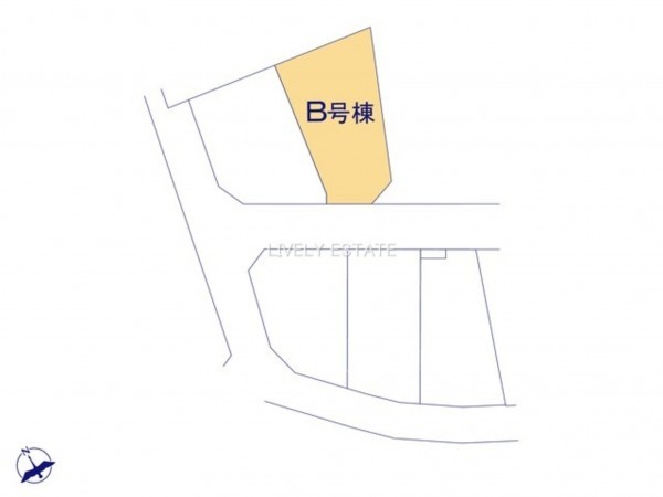 草加市谷塚上町、新築一戸建ての画像です