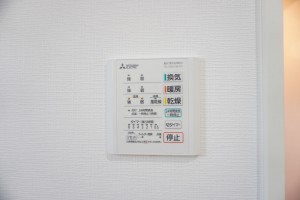 越谷市蒲生東町、新築一戸建ての風呂画像です