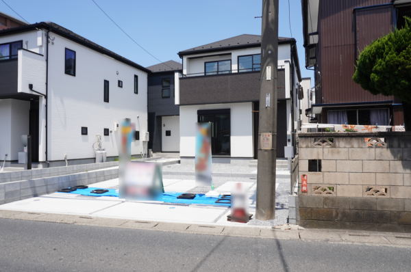 越谷市蒲生、新築一戸建ての画像です