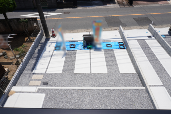 越谷市蒲生、新築一戸建ての画像です