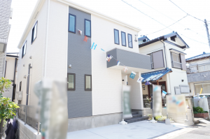 草加市青柳、新築一戸建ての画像です