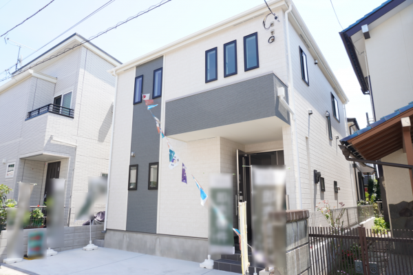 草加市青柳、新築一戸建ての画像です
