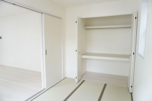 越谷市弥栄町、新築一戸建ての寝室画像です
