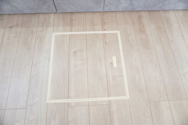 越谷市大字大竹、新築一戸建てのキッチン画像です