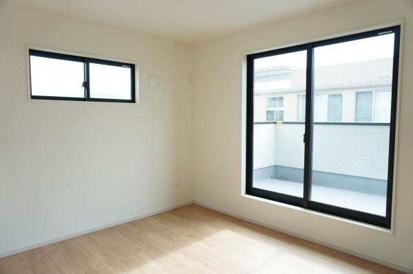 越谷市大字大竹、新築一戸建ての寝室画像です