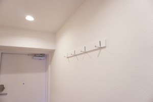 草加市栄町、マンションの玄関画像です