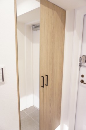 草加市栄町、マンションの玄関画像です