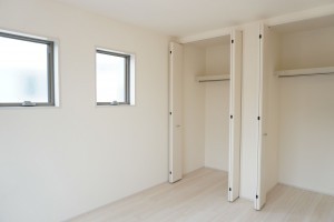 越谷市大沢、新築一戸建ての寝室画像です