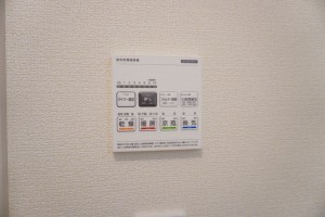 越谷市大沢、新築一戸建ての風呂画像です