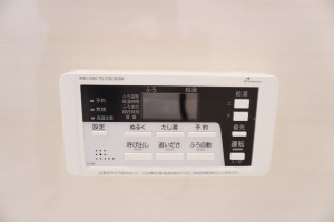 越谷市大沢、新築一戸建ての風呂画像です