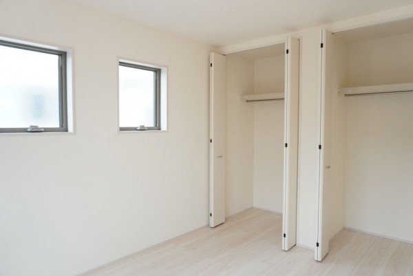 越谷市大沢、新築一戸建ての寝室画像です