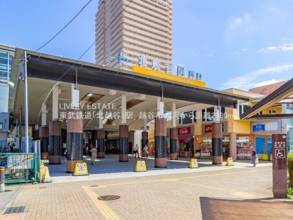 越谷市大沢、新築一戸建ての駅画像です