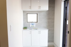 草加市瀬崎、新築一戸建ての玄関画像です