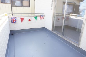 草加市瀬崎、新築一戸建てのバルコニー画像です