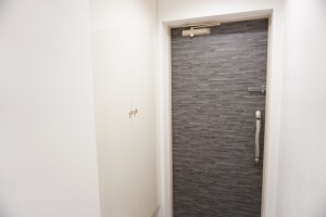 草加市瀬崎、マンションの玄関画像です