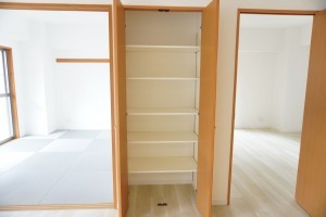 草加市瀬崎、マンションの収納画像です