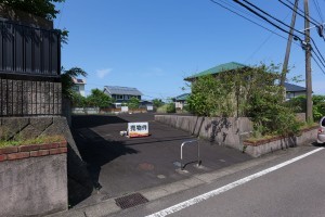 宮崎市花山手西、土地の外観画像です