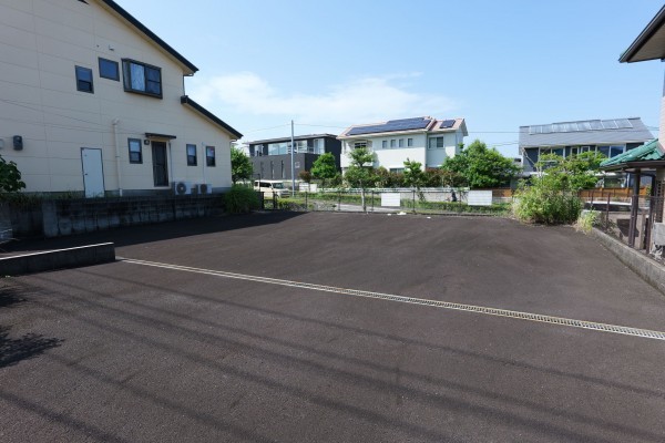 宮崎市花山手西、土地の外観画像です