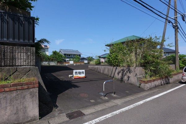 宮崎市花山手西、土地の外観画像です