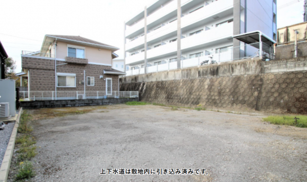 宮崎市学園木花台桜、土地の画像です